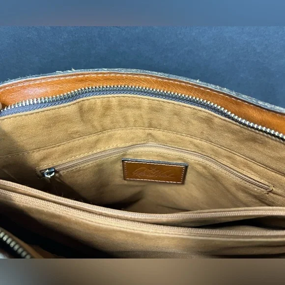 Patricia Nash Calvi leather Satchel Bag, gently used - Picture 12 of 12